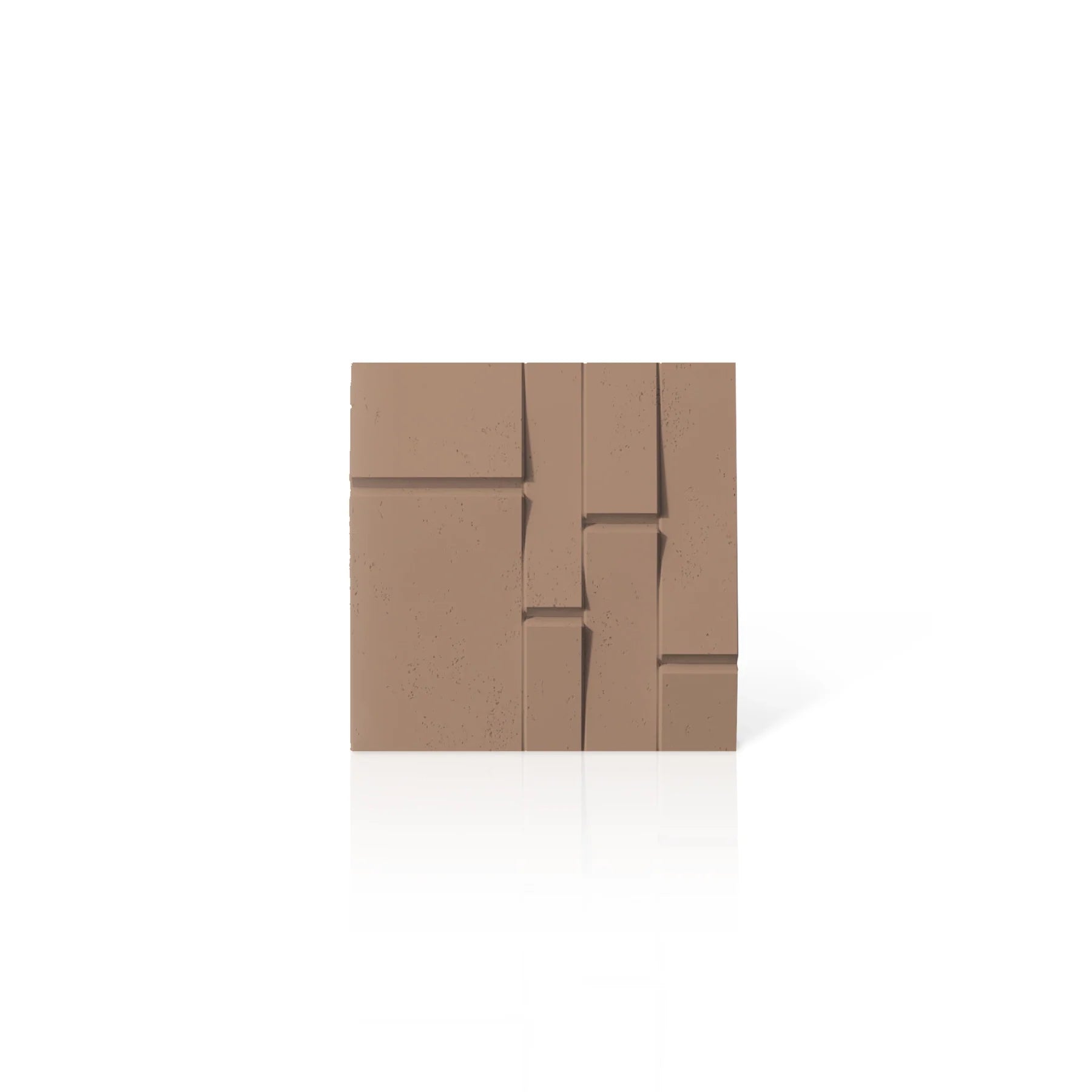 3D Concrete Wall Panels BREAK OUT colour swatch on white background DecorMania.eu